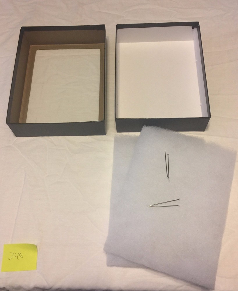 3-340 Riker Mount Display Case Shadow Box Frame Tray 8" X 6" X 2"