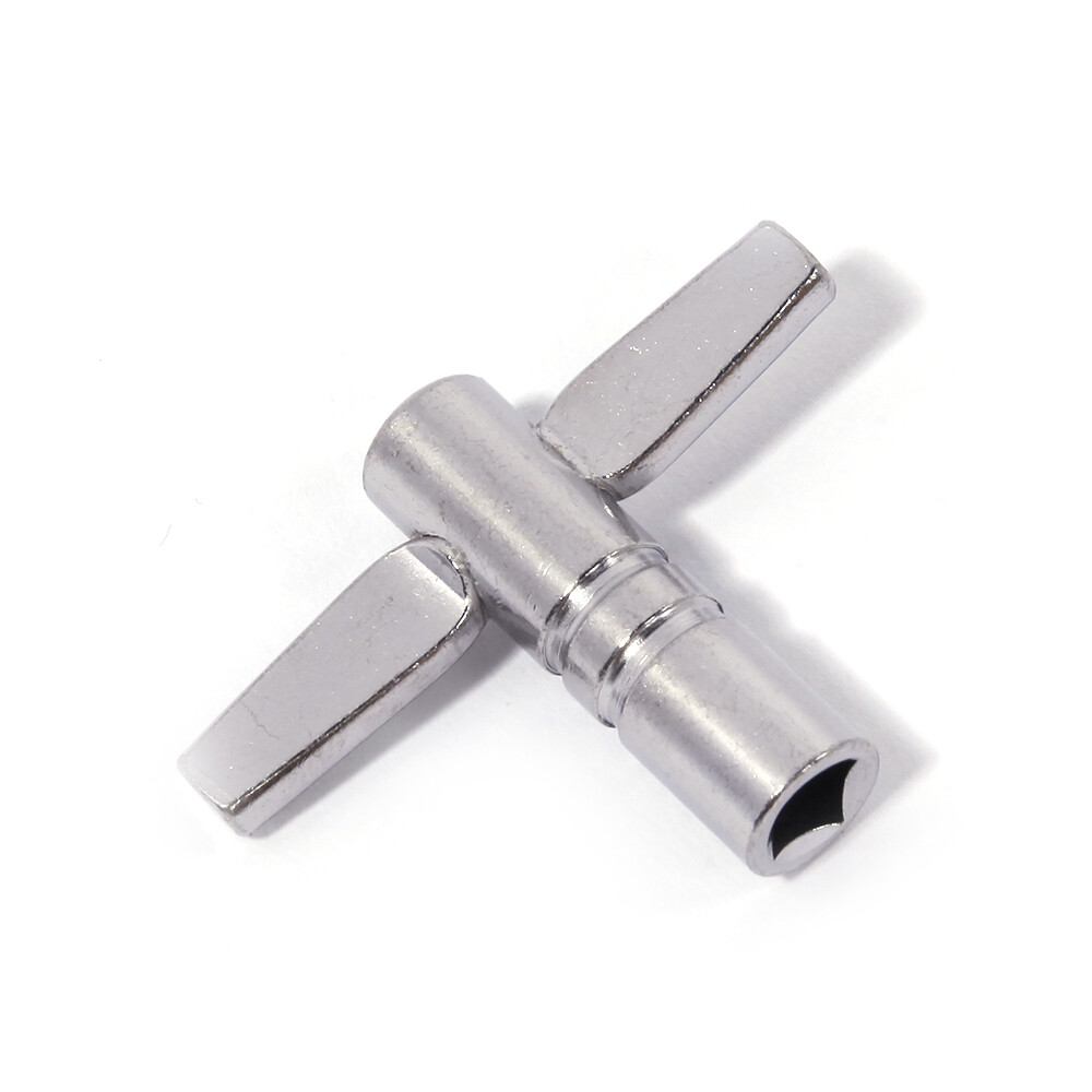 14 x10inches Marching Drum Drumsticks Key Strap White