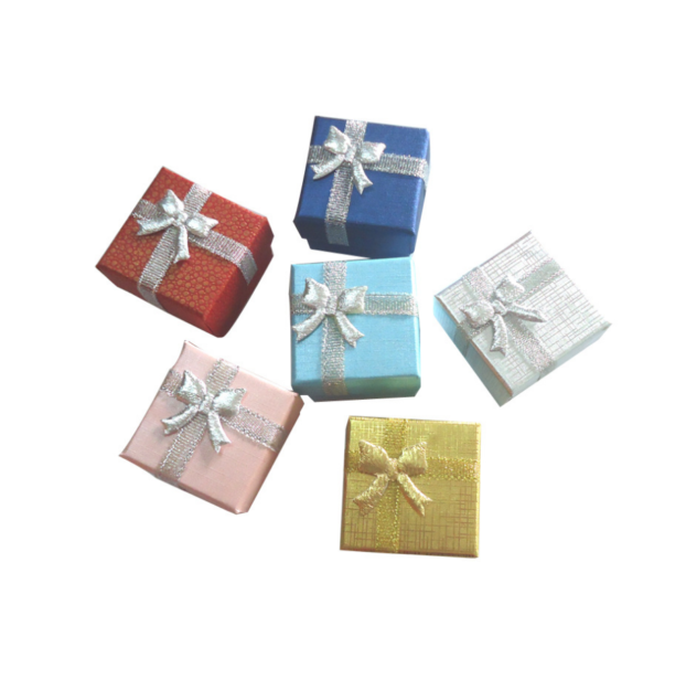 3mm Tiny Brushed Cube Square Stud Earrings 925 Sterling Silver Gift Box PE18