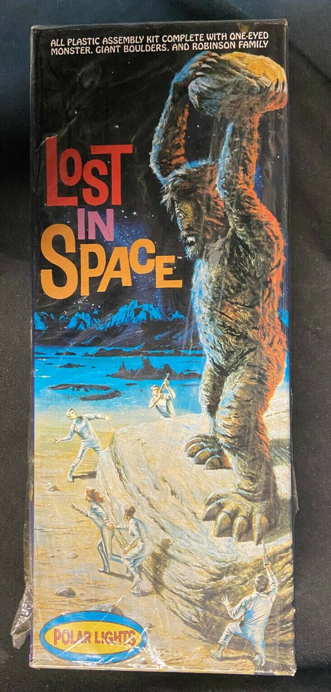 LOST IN SPACE POLAR LIGHTS CYCLOPS ATTACKS MODEL KIT SEALED PLAYING MANTIS