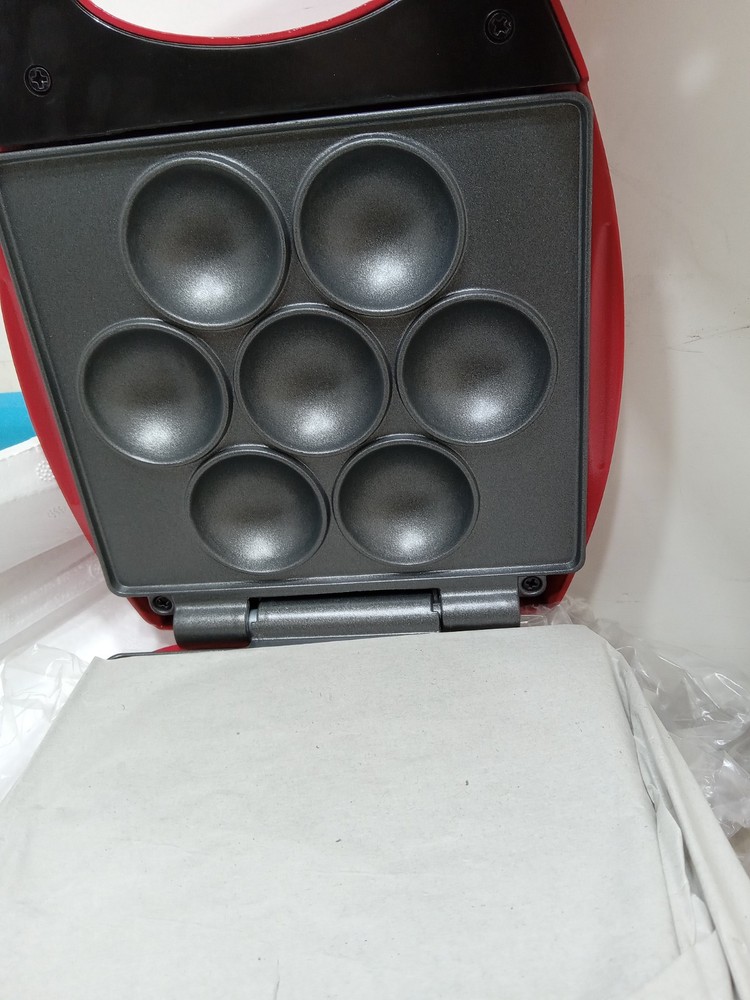 Holstein Cupcake Maker Red Makes 7 At Once