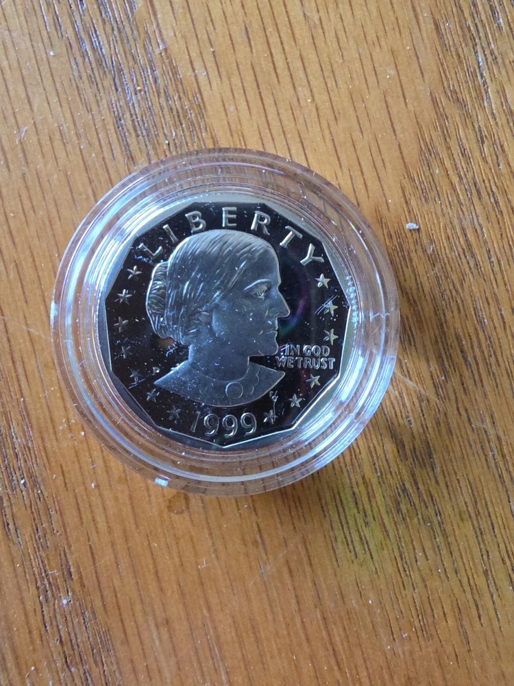 1999 Susan B. Anthony Proof Dollar Coin