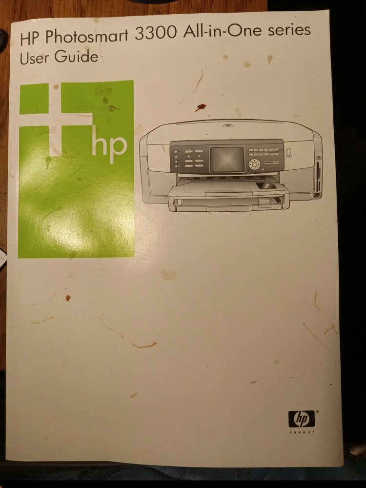 HP Photosmart 3300 User Guide