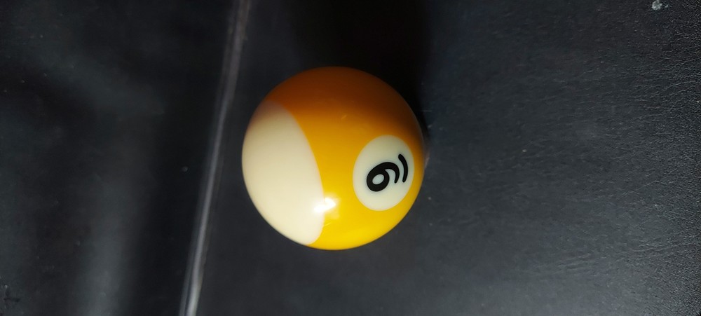 Vintage Billiard Pool Ball  # 9