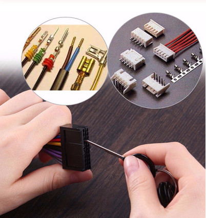 Car Terminal Removal Tool Wire Plug Connector Extractor Puller Release Pin Key