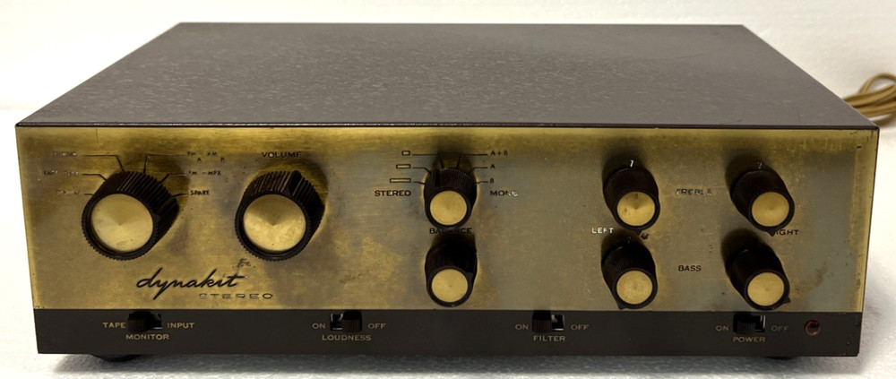 DYNAKIT PAS-2 Stereo Preamp preamplifier Tested & Working!