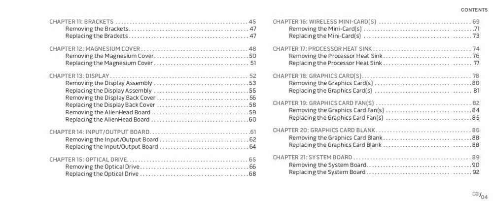 Alienware M17x SERVICE MANUAL