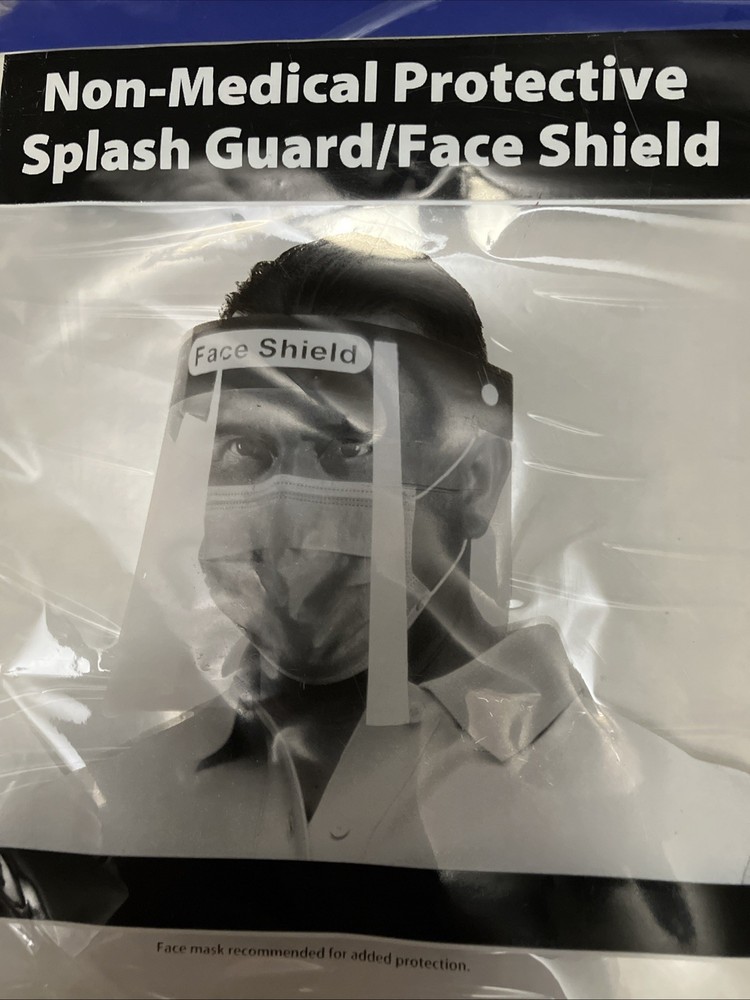 Safety Full Face Shield Splash Guard Protective Mask