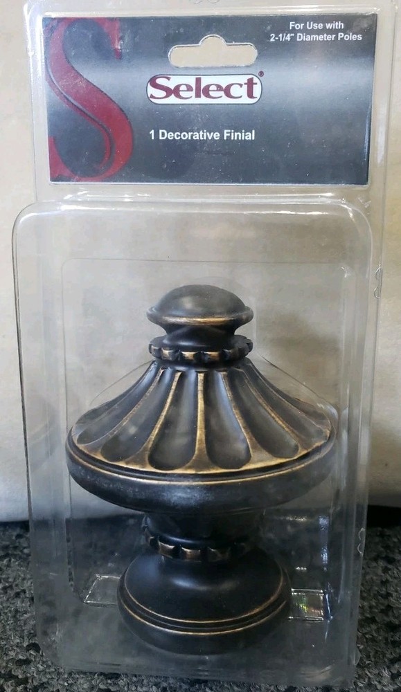 Select Imperial 2 1/4” Finial  - Mohagany