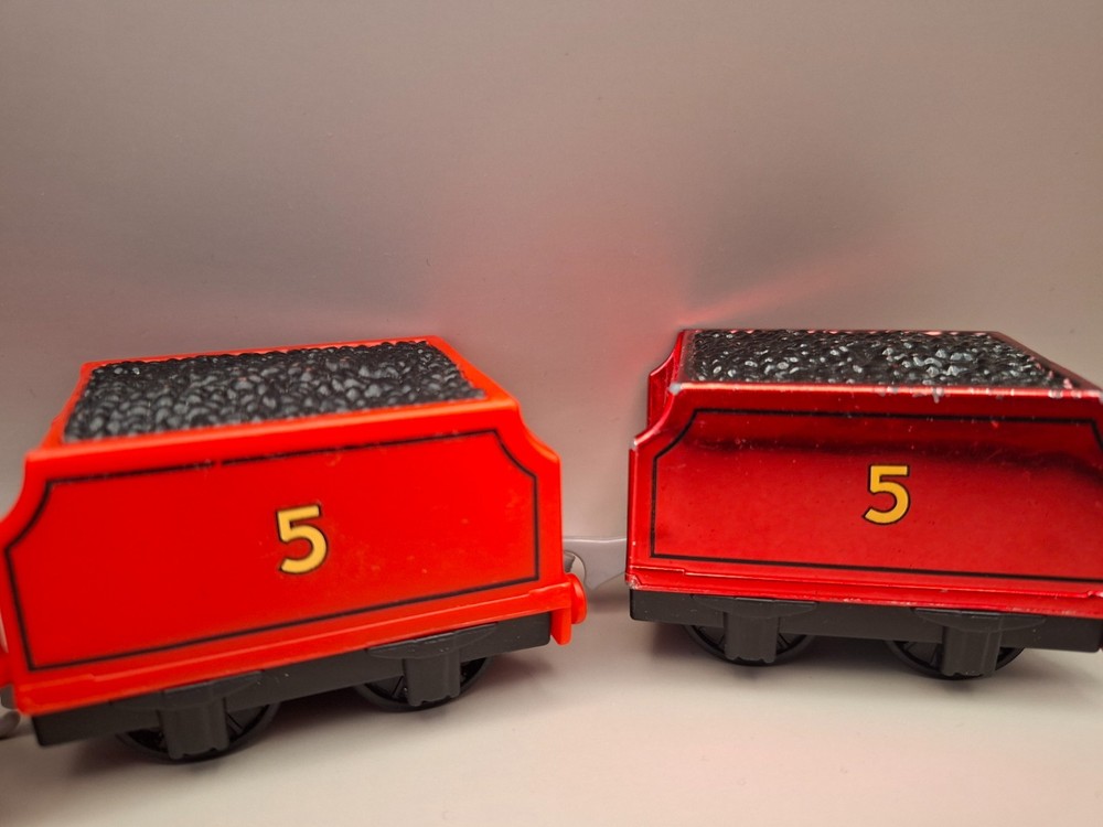Scared James Trackmaster Train Motorized - 2013 Mattel Thomas the Tank Engine