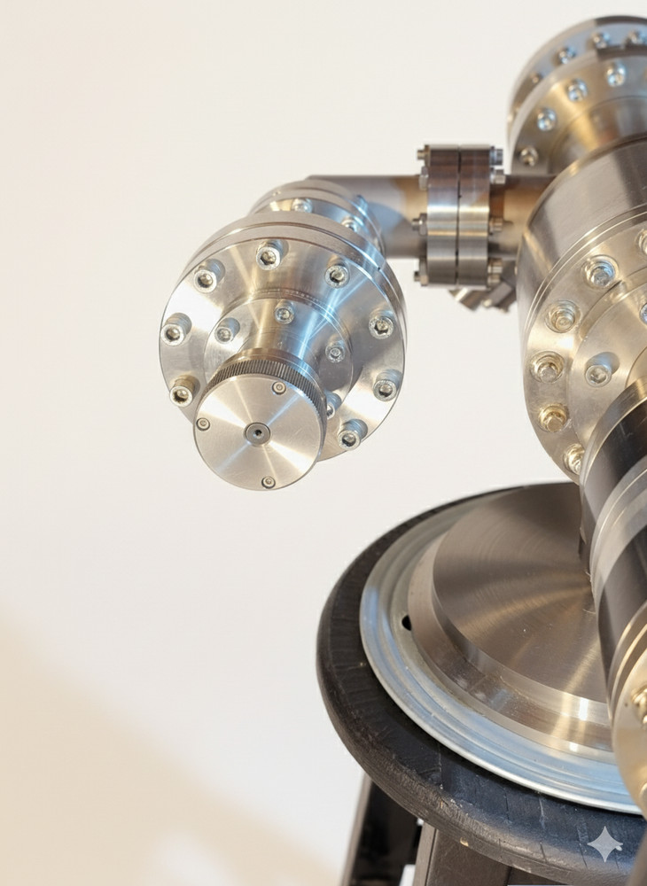Conflat UHV Microwave Resonance & Particle Interaction Chamber