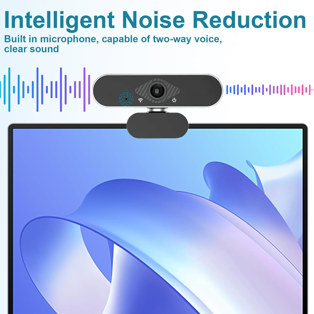 1080P Full HD USB Webcam for PC Desktop,Laptop Web Camera with Microphone LOT
