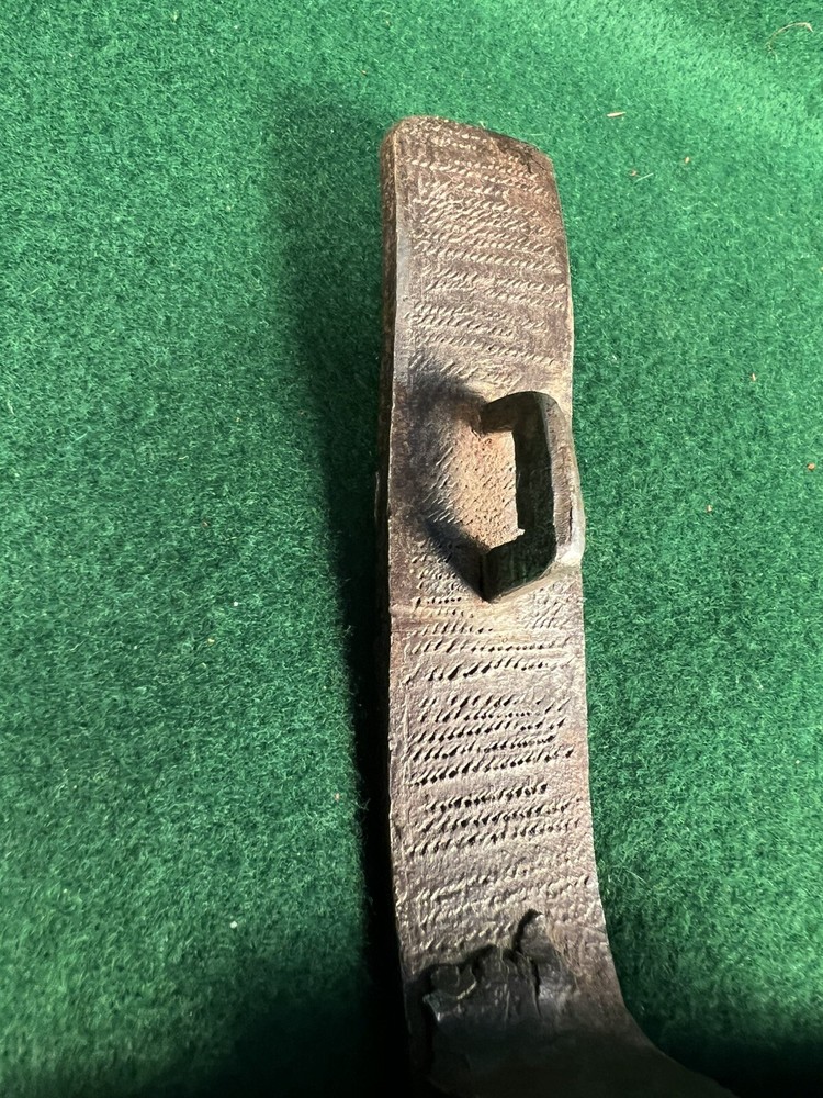 Antique Hand Forged Sliding Hasp Lock
