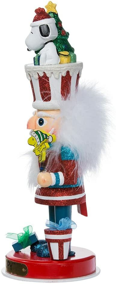 Kurt Adler Peanuts Snoopy Hollywood Nutcracker 12" NIB
