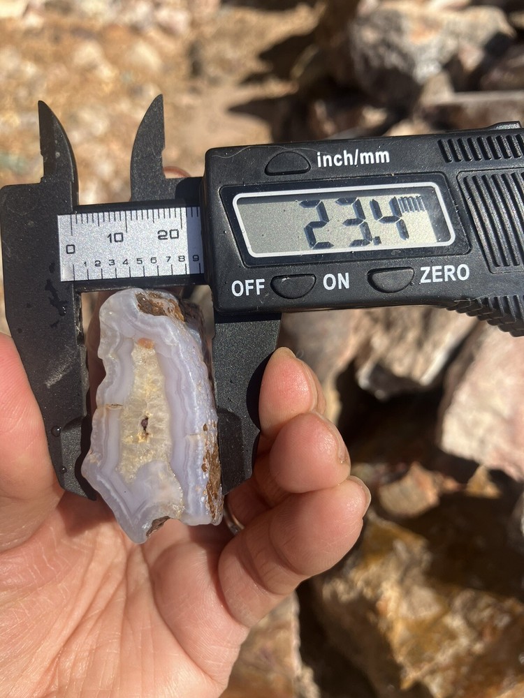 Holley Blue Agate Specimen