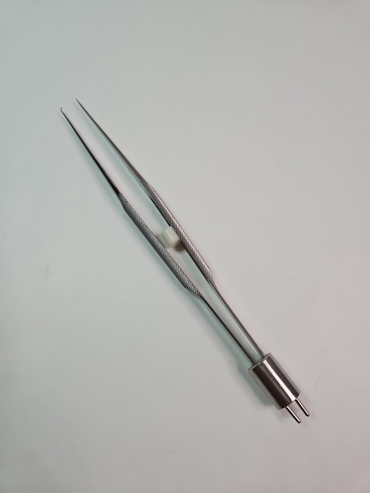 V Mueller Bipolar Forceps, 0.5mm, Turned In