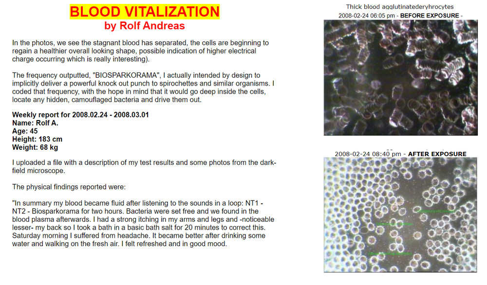 Frequencies compatible with Multi-Frequency Oscillator MWO Multi-Wave Oscillator