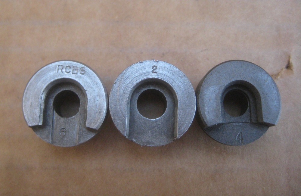 Lot of Three RCBS #2 #4 #6 Shell Holder Reloading