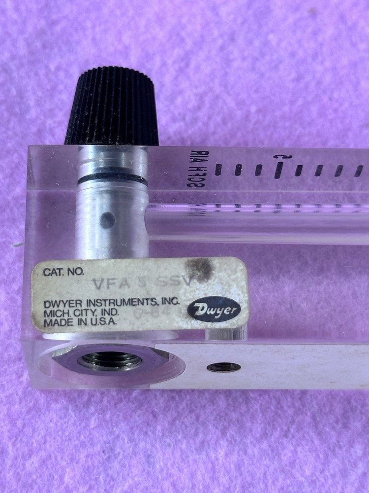 Dwyer Instruments VFA-5-SSV Flow Meter
