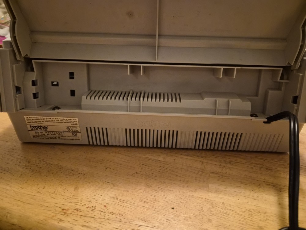 Brother AX-500 Portable Electric Typewriter for Word Processing