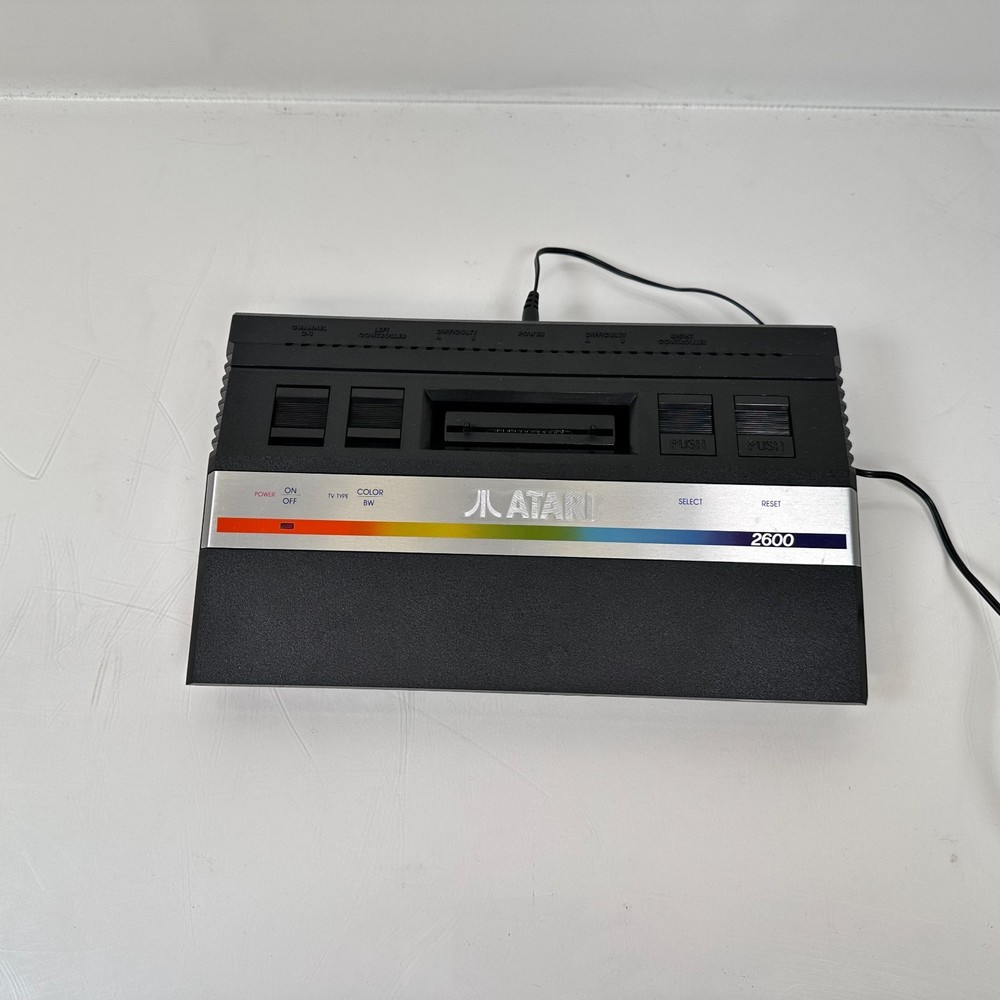 Atari 2600 Complete Console System w/ Console, Joysticks, Paddles & Power Supply