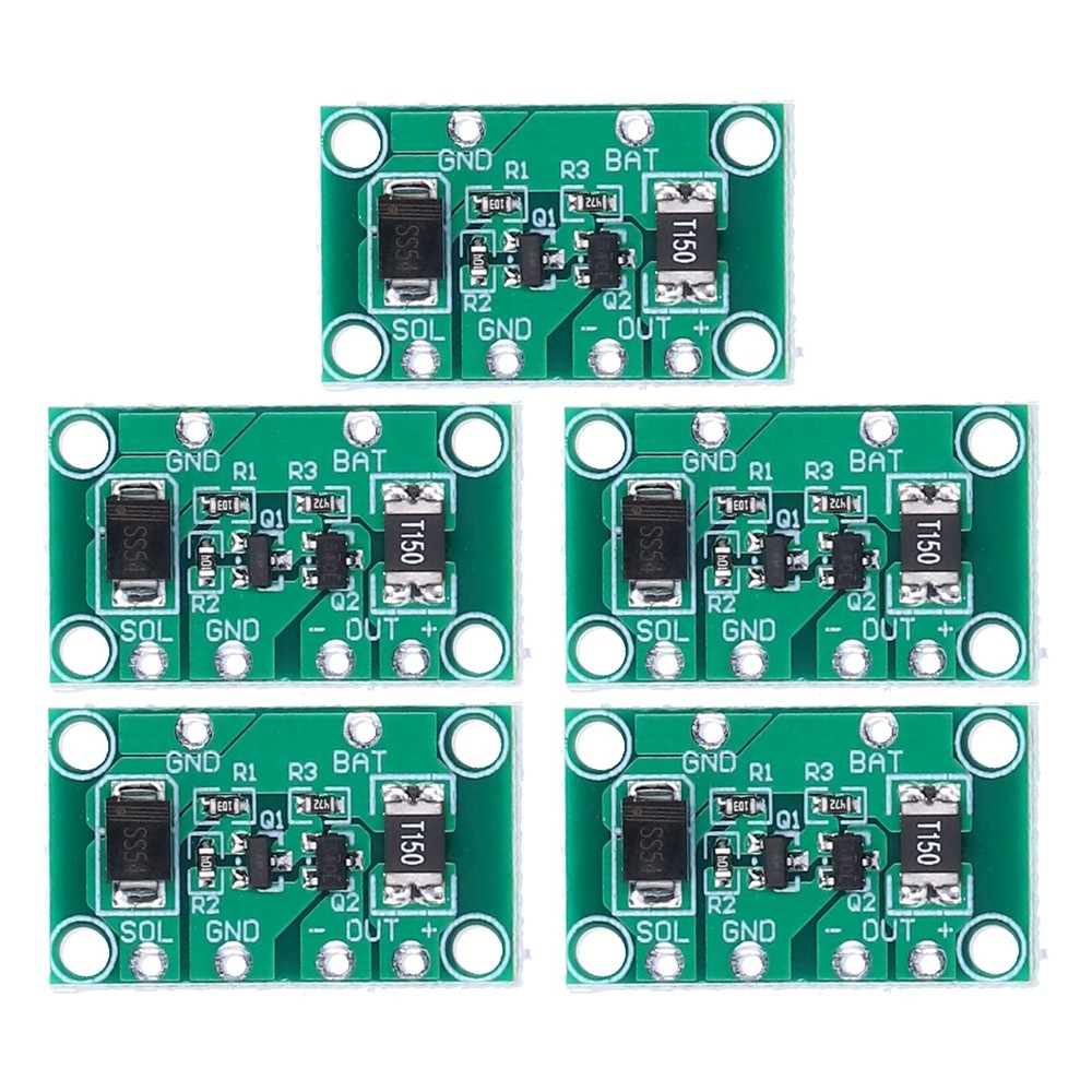 5pcs Solar Controller Board Battery Charging Controller Module Circuit Board ...