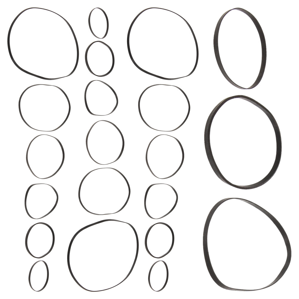 50 Pcs Cassette Belts Technics M7 Deck Replacement Tape Recorder Player