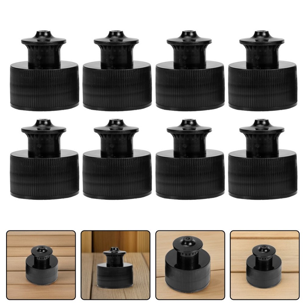 10 Pcs Hand-pulled Mineral Water Cover Replacement Tops for Bottles Caps