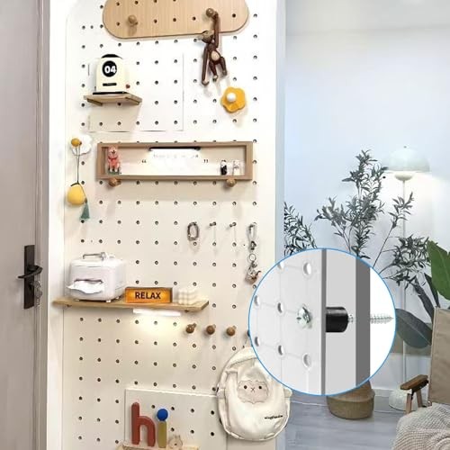 24 Set (72 Pieces) Pegboard Mounting Kit, Pegboard Spacers Pegboard