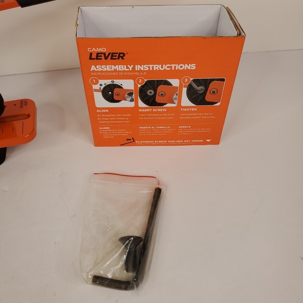 Camo Multi-Directional Hand Tool for Efficient Deck Board Locking & Adjustment