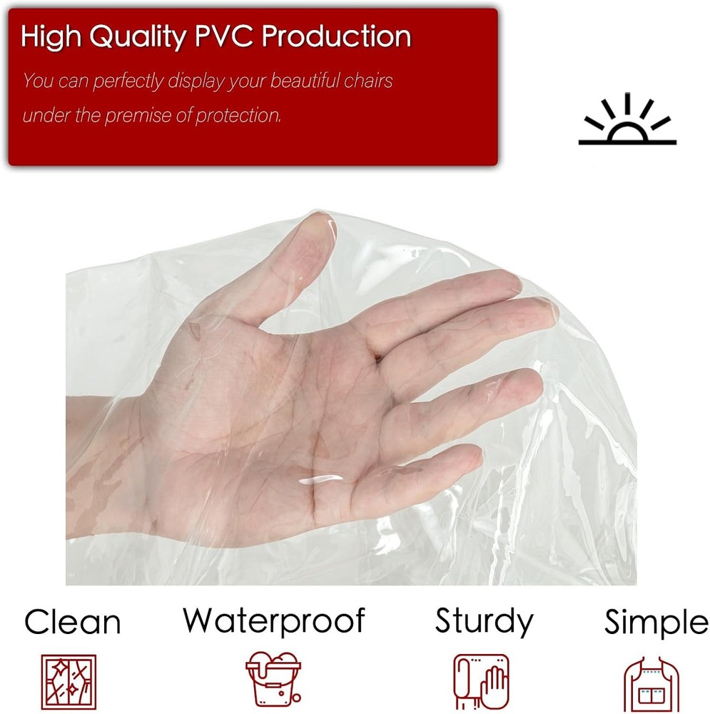 18‘’W x 17‘’D x 5‘’H, Transparently
