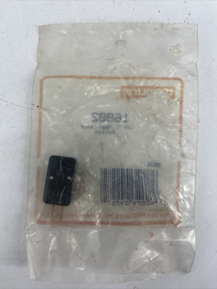 NEW OEM Gemline 16802 Micro Door Interlock Appliance Switch