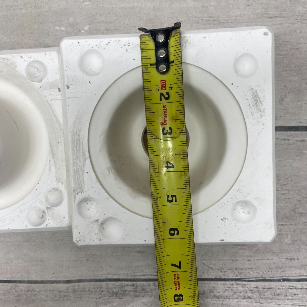 Vintage 1995 Boothe Mold Ceramic Casting Mold Plain Dip Server #1068