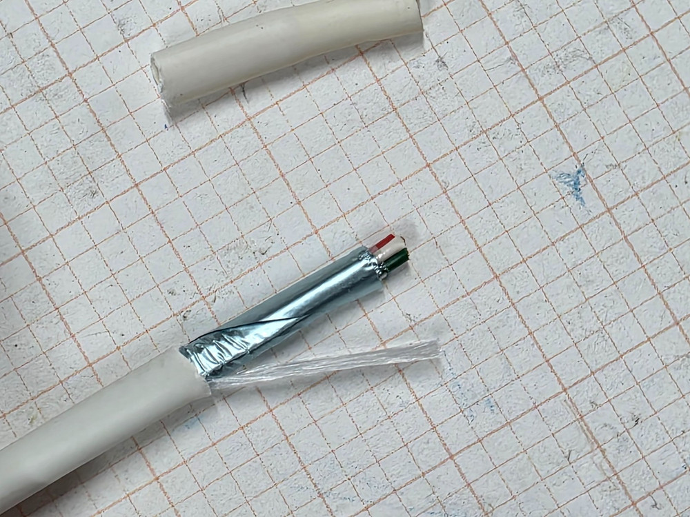 Liberty AV 22/6C Shielded Plenum Security/Control Cable CMP White /50ft