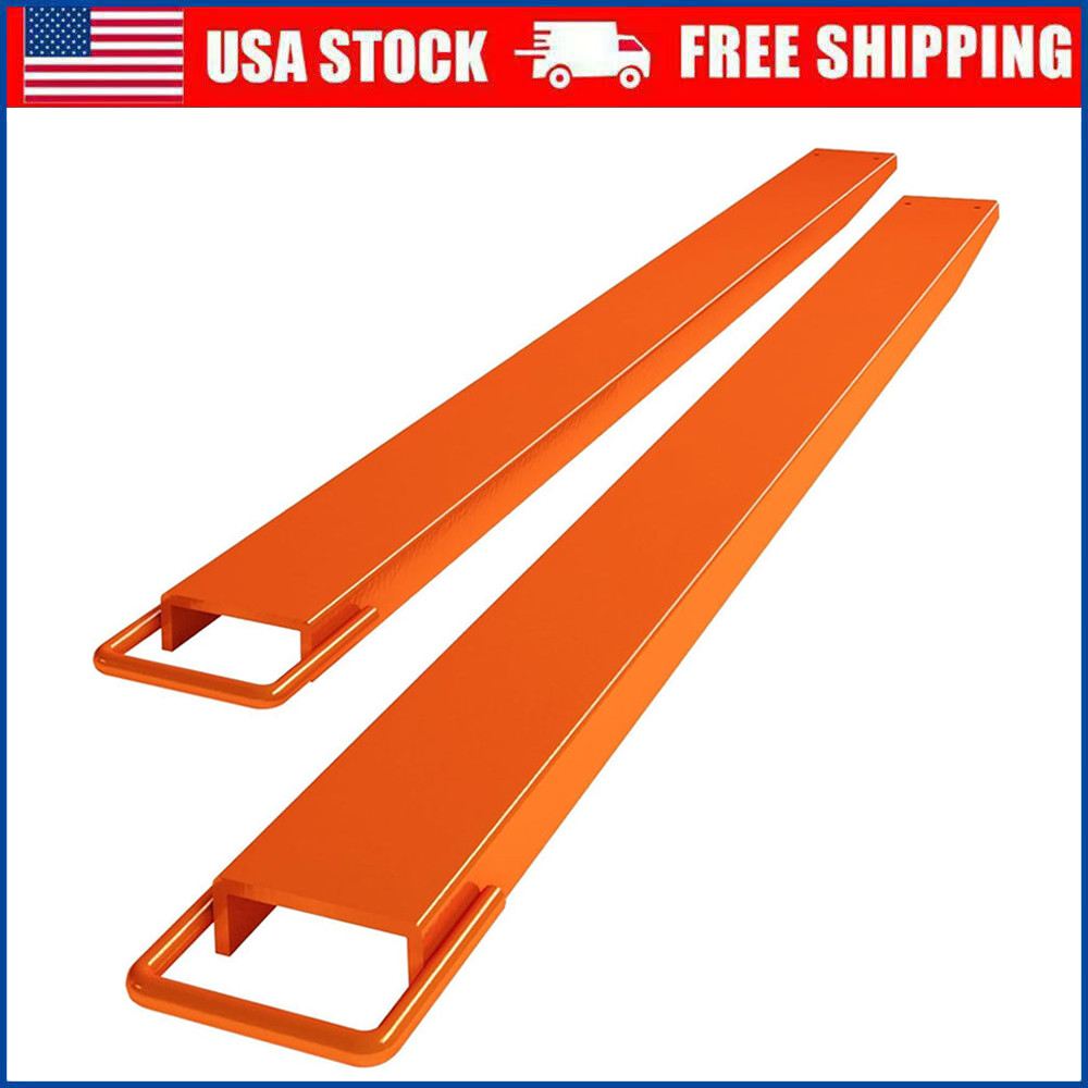 Forklift Extensions 96 Inch Length 4.5 Inch Width, Pallet Fork Extensions Extend