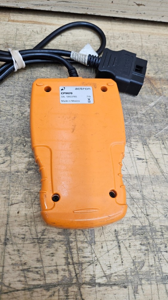 Actron CP9670 AutoScanner Diagnostic Tool Live Data