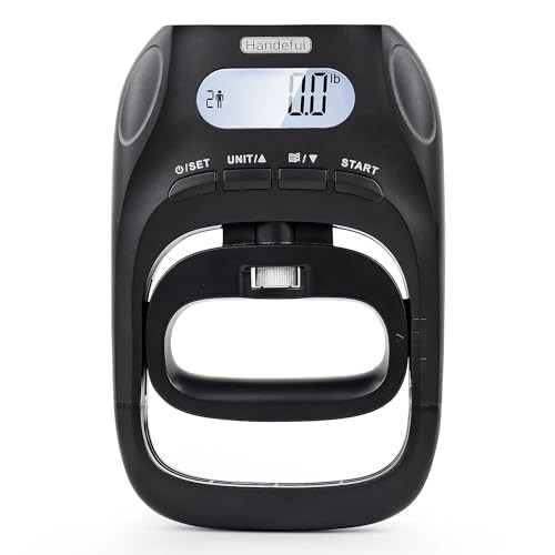 Grip Strength Tester Trainer - Dynamometer Handgrip Measurer Meter, Handheld