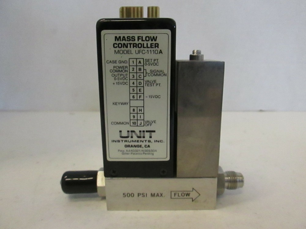 Unit UFC-1110A, Mass Flow Controller MFC, O2, 15 SLM, Used