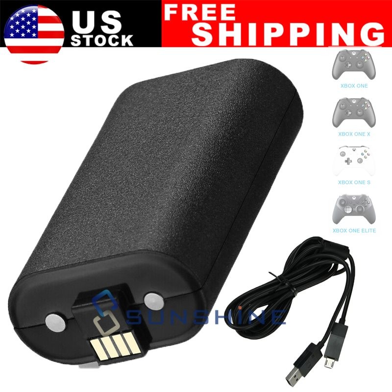 For Microsoft Xbox One - Play And Charge Kit -Controller USB Charging Cable Plug