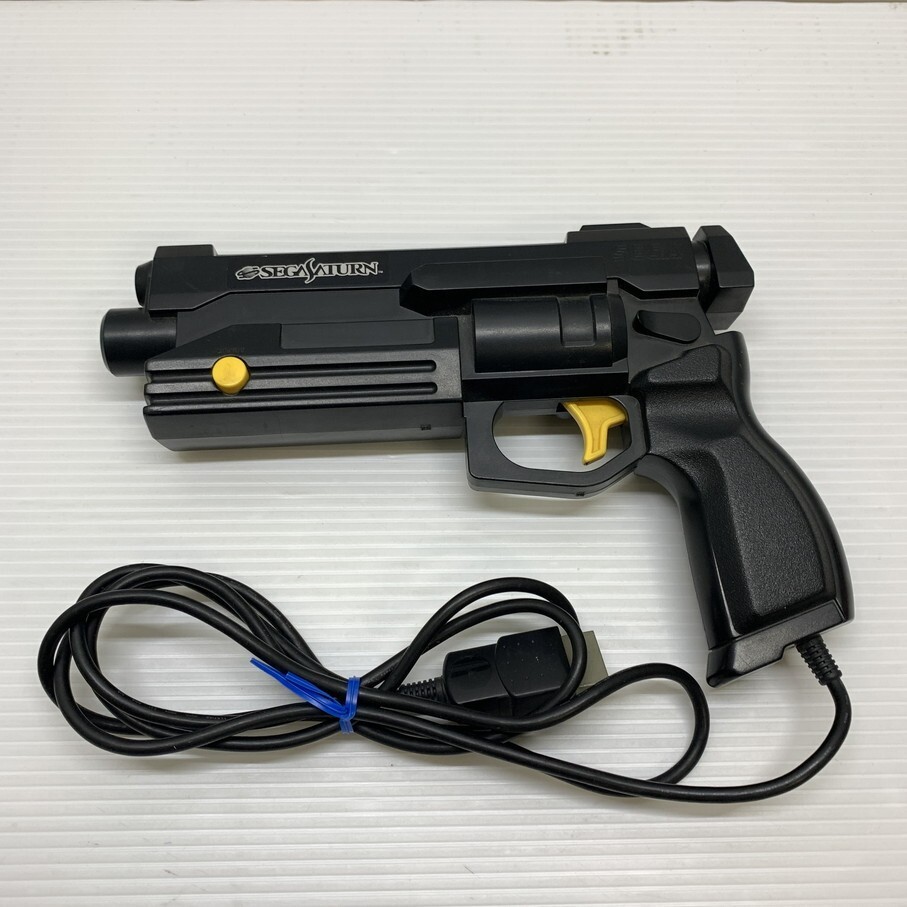 Sega Saturn Virtua Gun Controller HSS-0152 Yellow Start SS