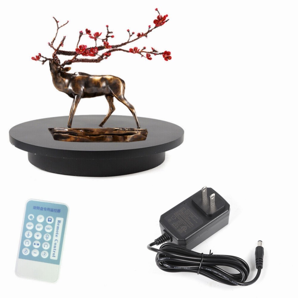 16.5" 360° Remote Control Electric Motorized Rotating Turntable Display Stand