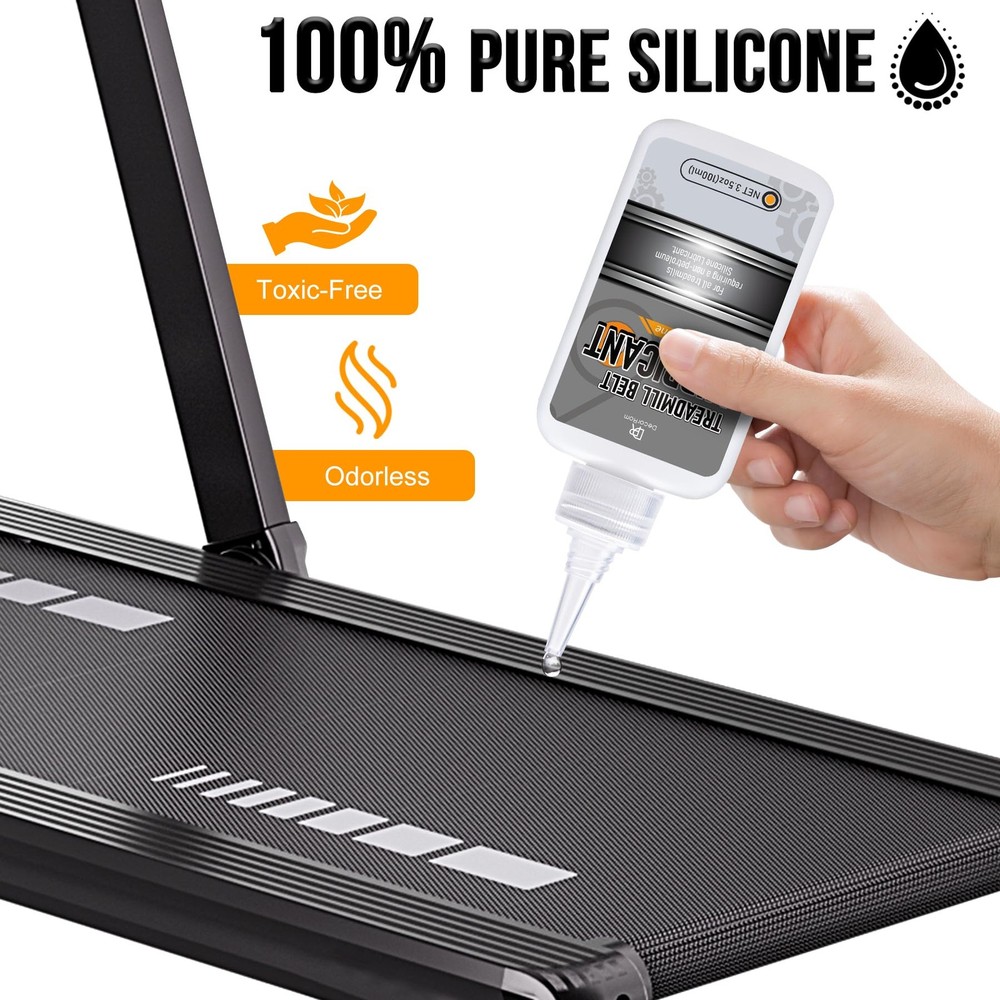 DecorRom Silicone Treadmill Lubricant - 7oz Lube with Application...