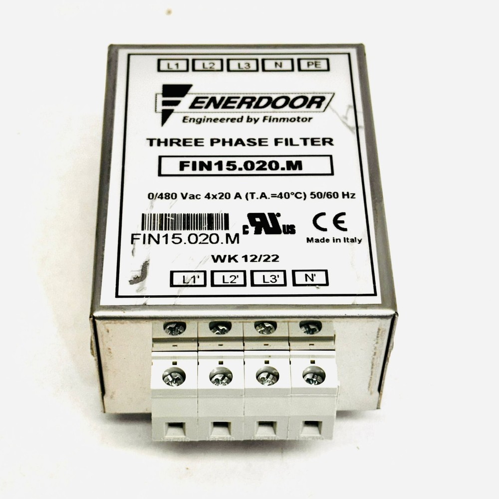 ENERDOOR.FIN15.020.M THREE PHASE FILTER