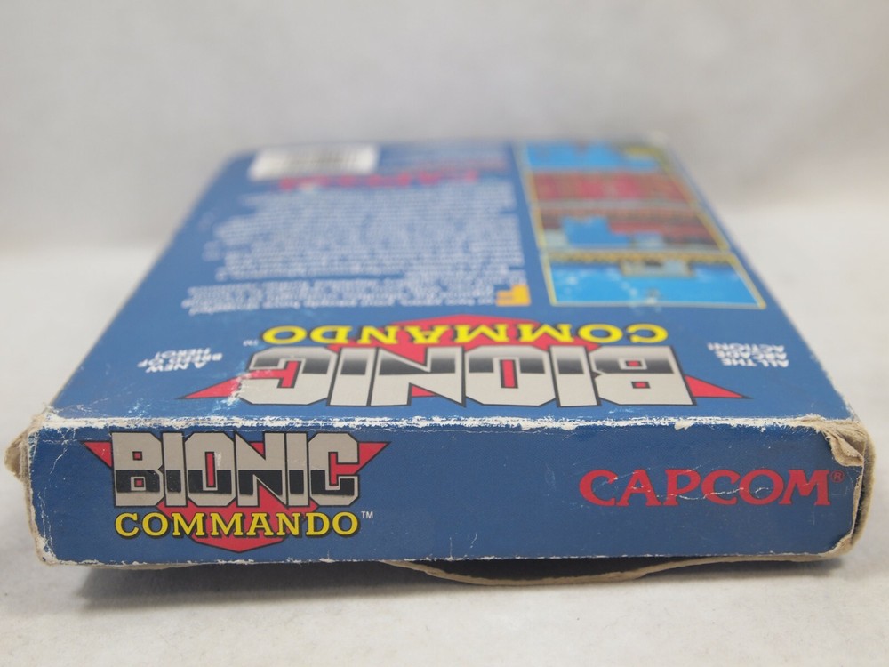 Bionic Commando (Nintendo Entertainment System | NES) BOX MANUAL & INSERTS