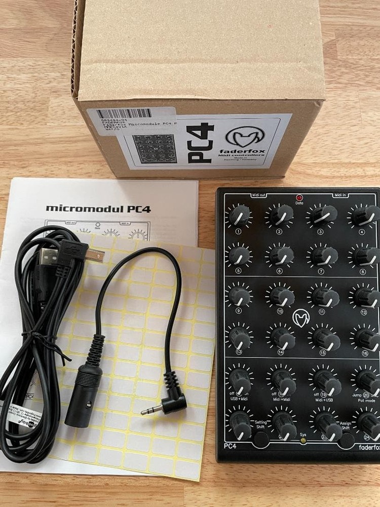 Faderfox PC4 MIDI Controller