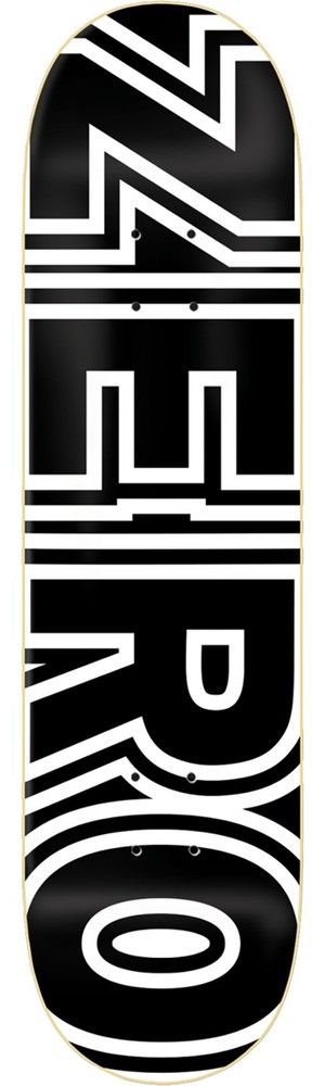 Zero Skateboards Bold Skateboard Deck - 8.12" x 31.9"