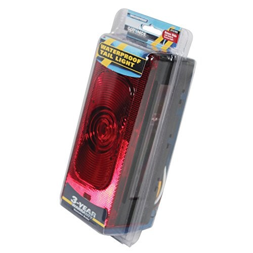 ST37RS ST-37RS Tail Light with License Light, Red