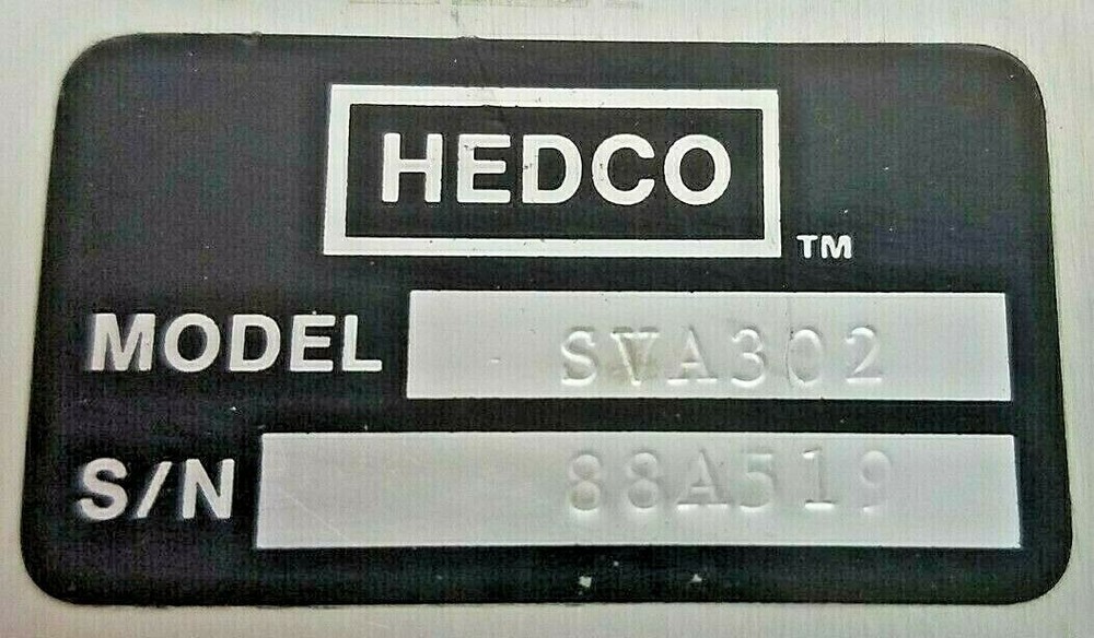 3X Hedco Hedline SVA-302 Equalizer Rack Mount