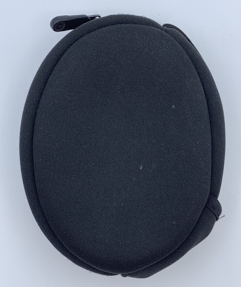Beats By Dre Soft Black Zipper Headphone Case