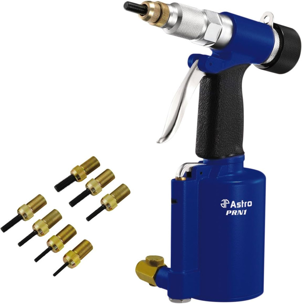 Astro Pneumatic Tool PRN1 3/8" Capacity Pneumatic Rivet Nut Setting Kit - Metric